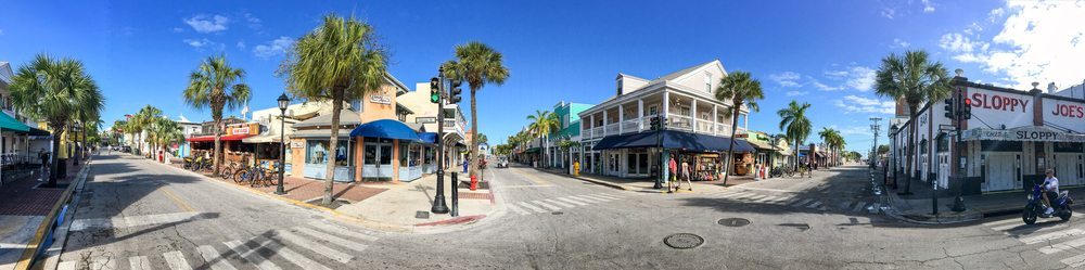Key West's Duval Street.