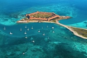 Picture of where you'll go for your Dry Tortugas National Park Day Trip.