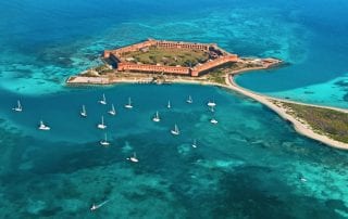 Picture of where you'll go for your Dry Tortugas National Park Day Trip.