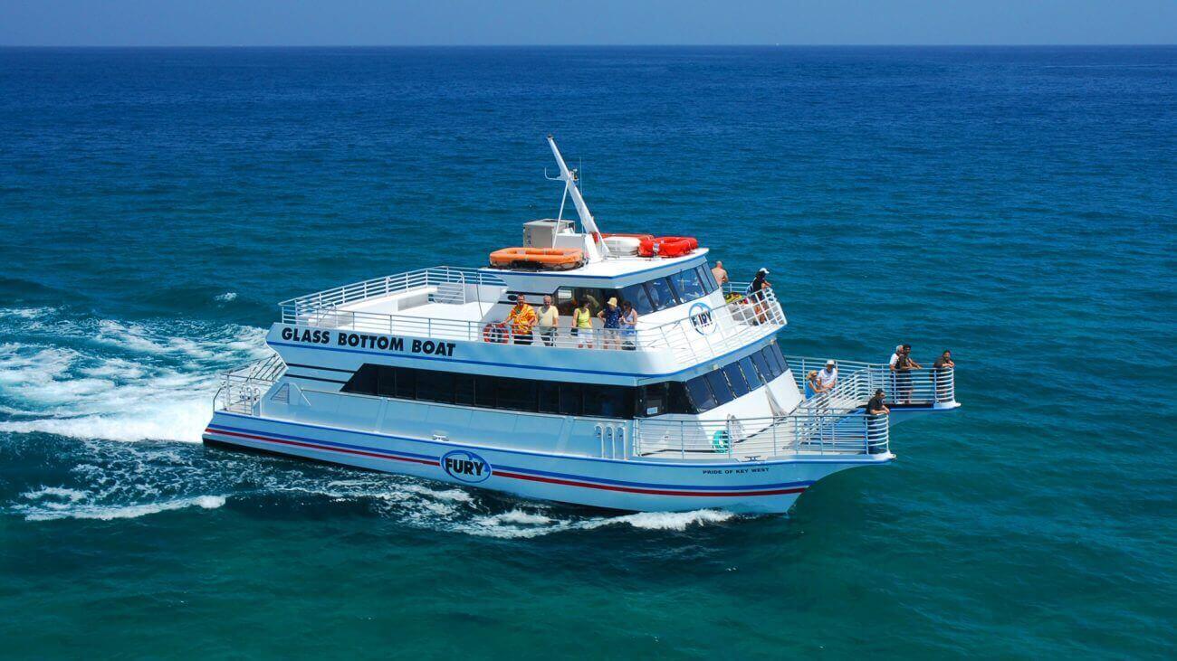 Experience a Glass-Bottom Boat Tour in Key West - The Paradise Inn.