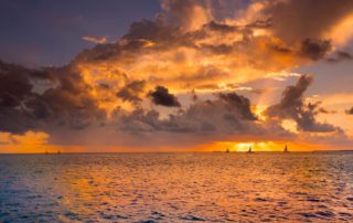 A photo of a sunset to enjoy from one of the best Key West hotels near Mallory Square.