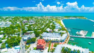 An overheard view of Key West and its unique neighborhoods.